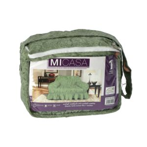 Micasa 1-Seater Sofa Cover Light Green